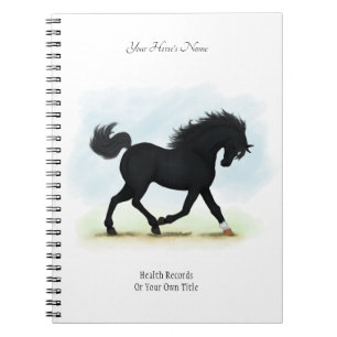 Black Beauty Personalized Horse Owner's Journal