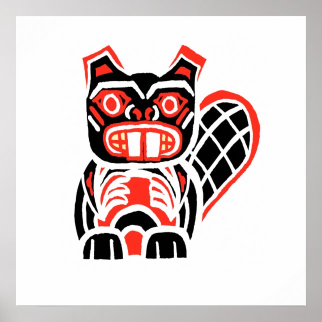 black beaver poster (Front)