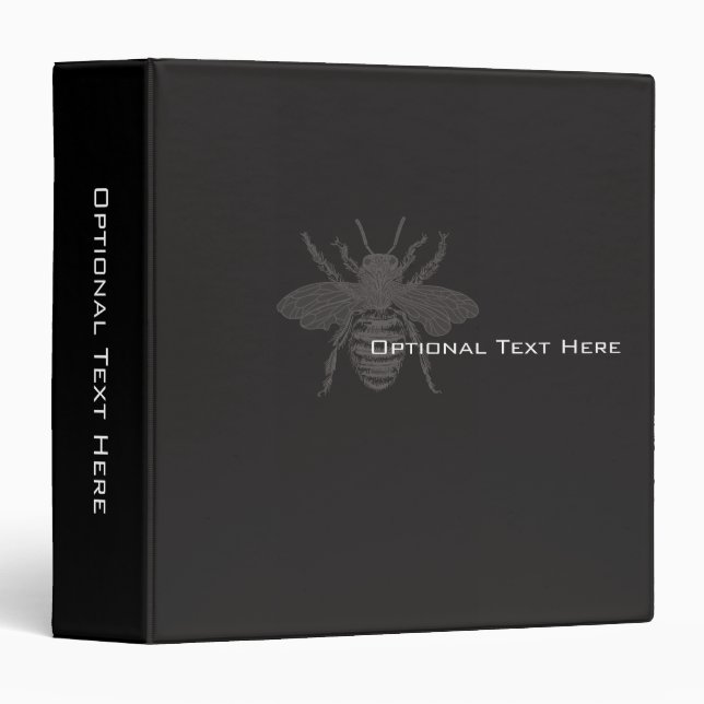 Black Bee Binder (Front/Spine)