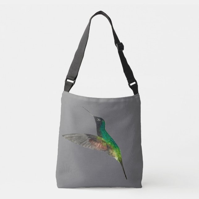 Black-bellied  Hummingbird Crossbody Bag (Front)