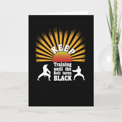 Black Belt Card