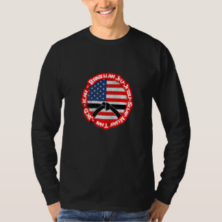 Black Belt Cinta Negra Karate Jiu Jitsu Judo Kung T-Shirt