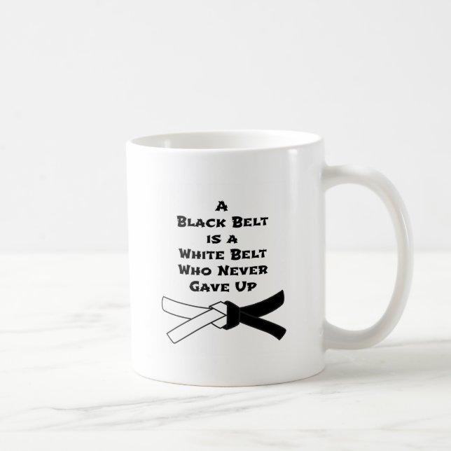 Black Belt Coffee Mug (Right)