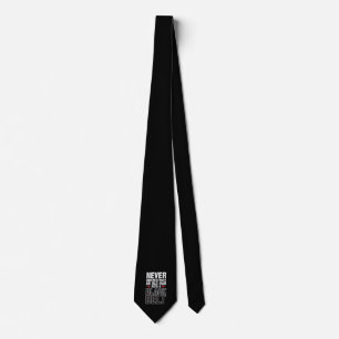 Black Belt Gift Idea - Funny Karate Old Man Neck Tie