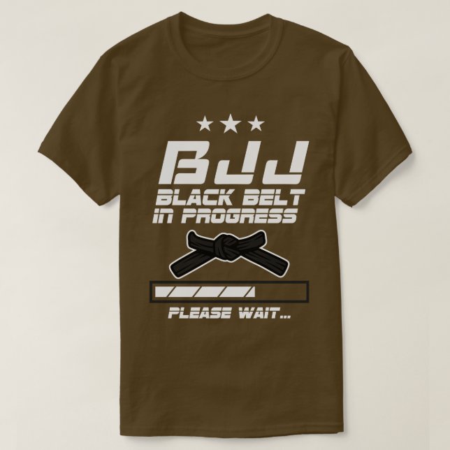 BLACK BELT IN PROGRESS T-Shirt (Design Front)
