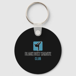 Black Belt Karate Club Keychain