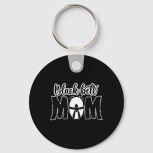 Black Belt Mom Karate Mom Karate Mother Karate Mam Keychain