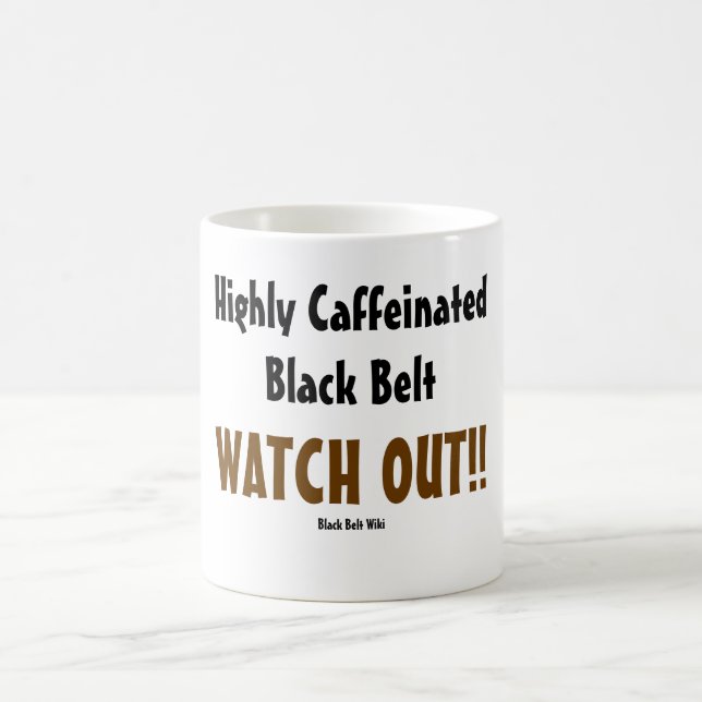 Black Belt Mug (Center)
