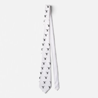 Black Belt Party Neck Tie