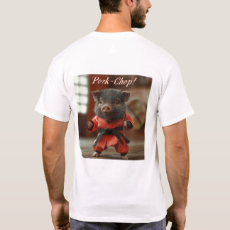 Black Belt Piglet T-Shirt