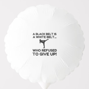 BLACK BELT REFUSAL BALLOON