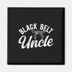 Black Belt Uncle Karate Uncle Proud Karate Uncle  Magnet
