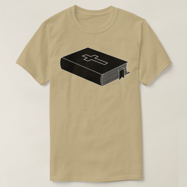 black bible T-Shirt (Design Front)