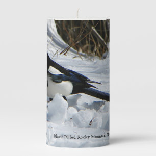 Black Billed Rocky Mountain Magpie candle