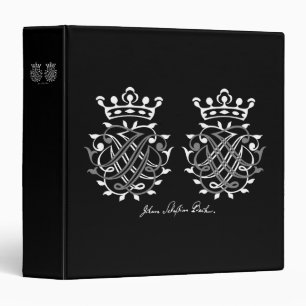 Black Binder with Johann Sebastian Bach seal