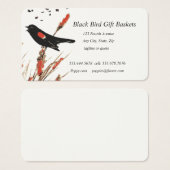 Black Bird Gift Baskets Custom Business Card (Front & Back)