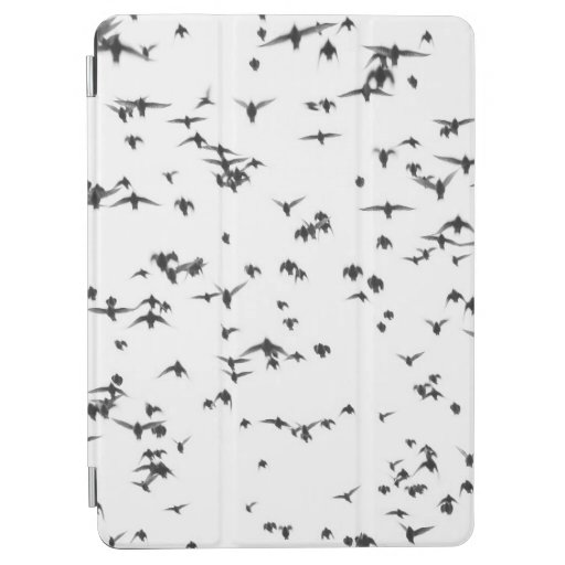 BLACK BIRDS FLYING ON SKY iPad AIR COVER