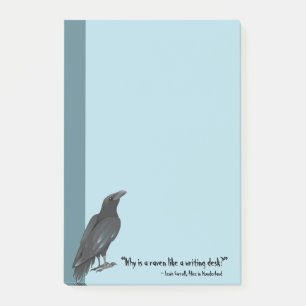 Black Birds The Raven Post-it Notes