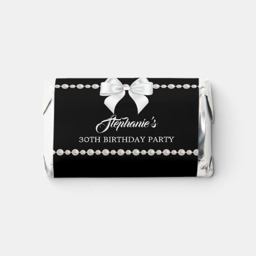 Black Birthday Bridal Event Elegant Tiffany Hersheys Miniatures