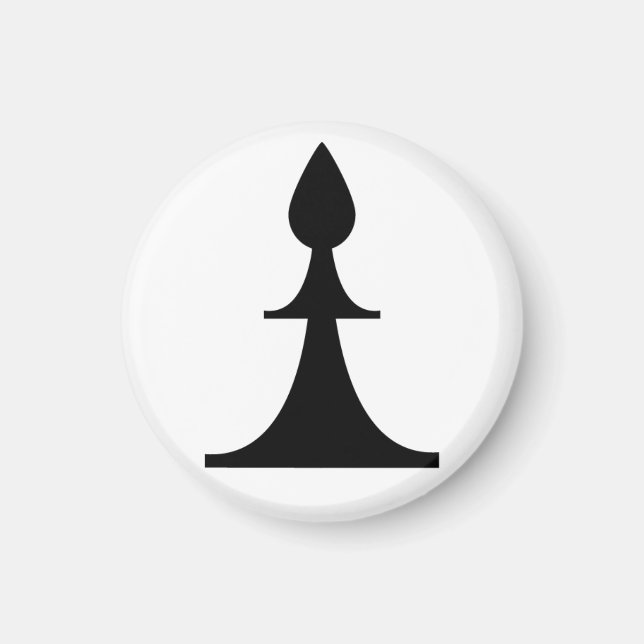 black bishop (you need 2) magnet (Front)