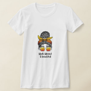 Black Blessed & Beautiful Woman’s T‑Shirt T-Shirt