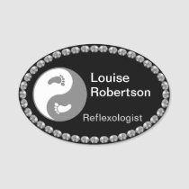 Black and White Bling NAME TAG, Zazzle in 2023