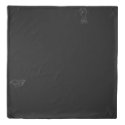 Black Blinky Bat outlined Duvet Cover