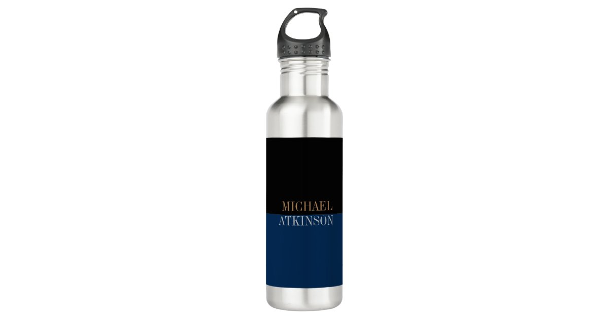 Bold Colorful Name Personalized Thermos Bottle