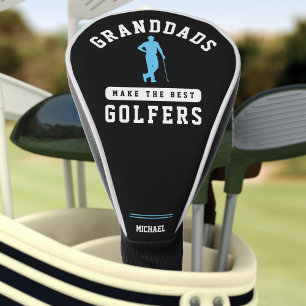 Black & Blue Granddad Best Golfer Golf Head Cover