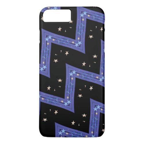 Black blue  iPhone 7 Case