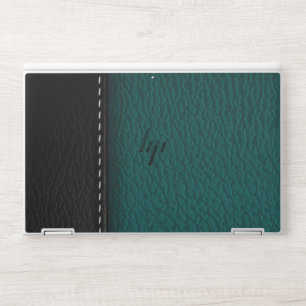 black & blue joint leather  HP EliteBook X360 1030 Laptop Skin