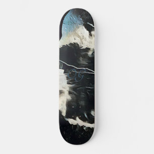 Black & Blue Mountain Skateboard