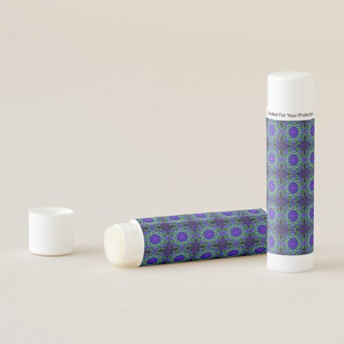 Black Blue Purple Lime Green Mechanical Drawing Lip Balm