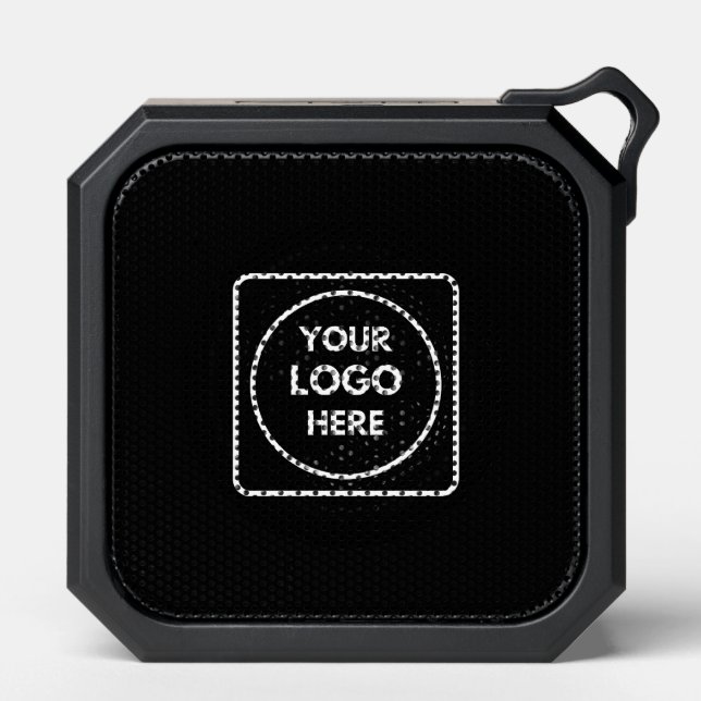 Black Bluetooth Speaker | Custom Modern Business  (Front)