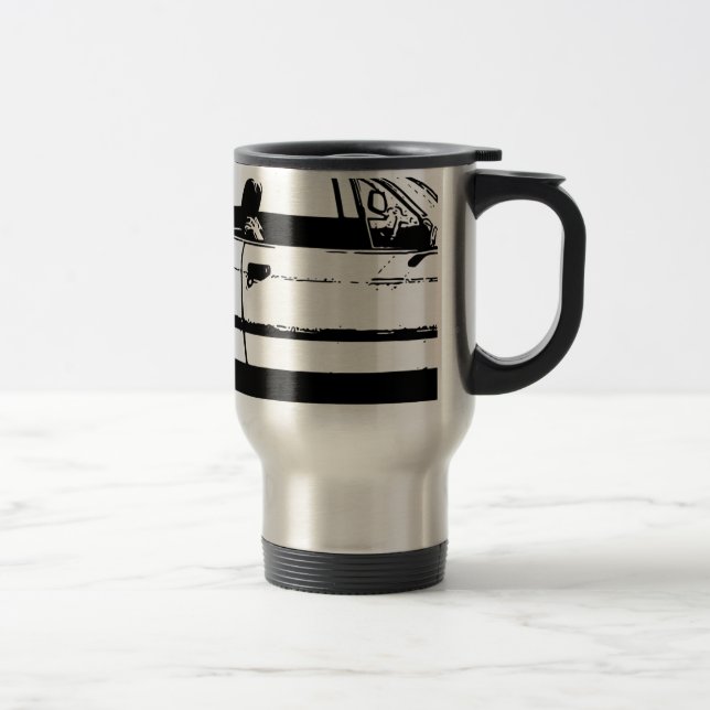 BLack BMW Travel Mug (Right)