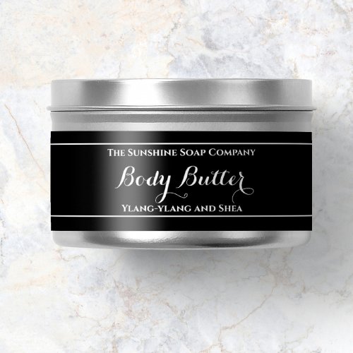 Black Body Butter jar label 1 x 725