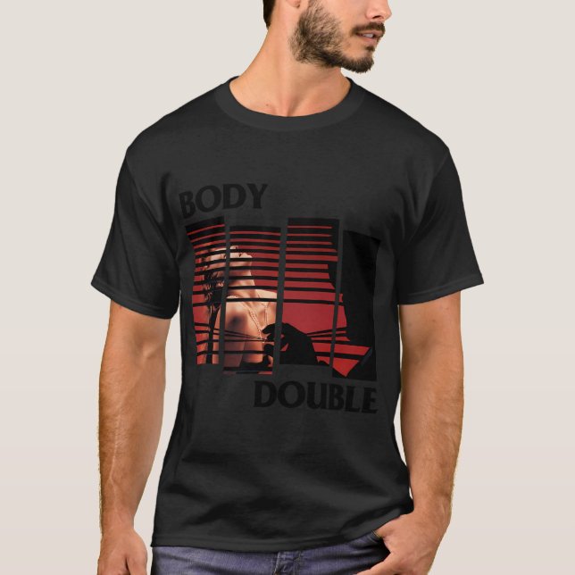 Black Body Flag Double T-Shirt (Front)