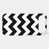 Black Bold Chevron Stripes Case-Mate iPhone Case (Back (Horizontal))