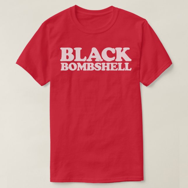 Black Bombshell T-Shirt (Design Front)