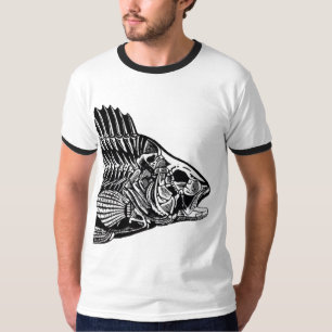 Black Bone Fish T-Shirt