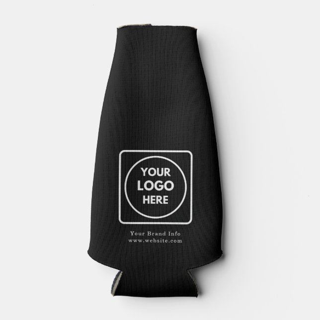 Black Bottle Cooler | Custom Corporate Business  (Front)