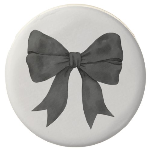Black Bow Baby or Bridal Shower Birthday Party Chocolate Covered Oreo