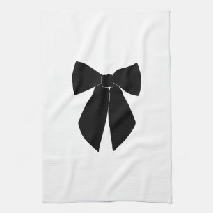Black Bow Kitchen Towel
