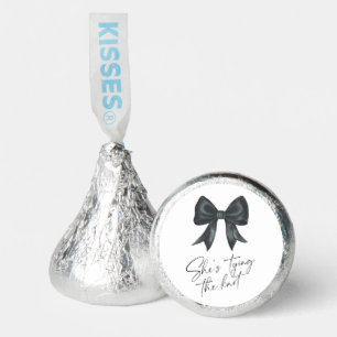 Black Bow She's tying the knot Bridal Shower Hershey®'s Kisses®