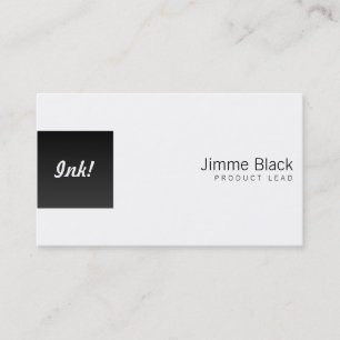 Black Box Left One Business Card