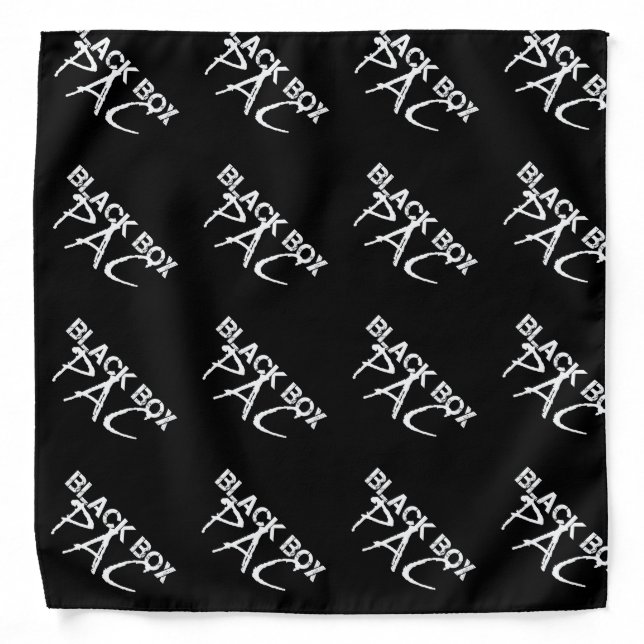 Black Box PAC Bandana - black (Front)
