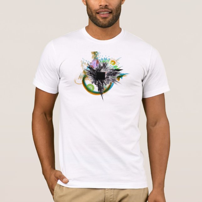 Black boxxed T-Shirt (Front)