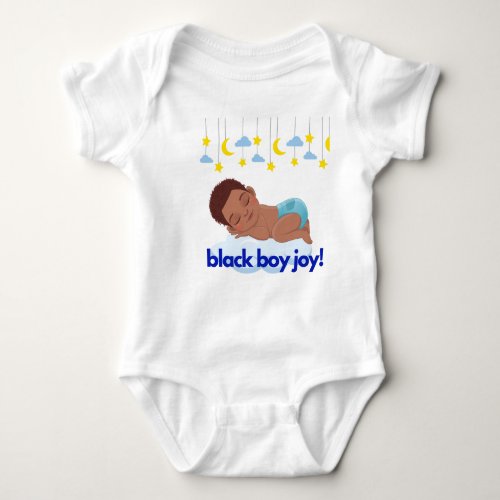 Black Boy Joy  Baby Bodysuit