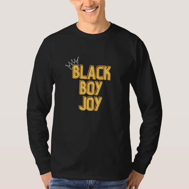 Black Boy Joy T-Shirt (Front)