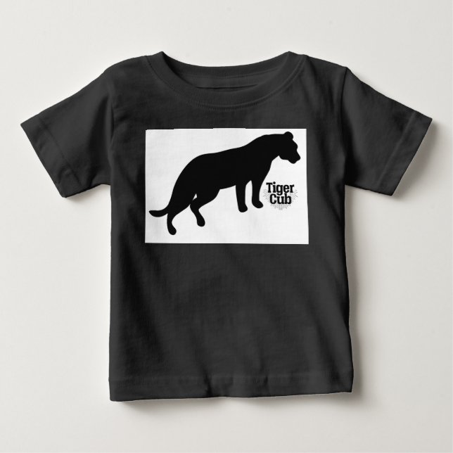 Black Branded Baby T-Shirt (Front)